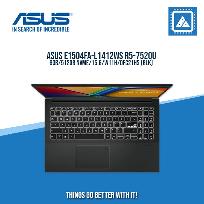 ASUS E1504FA-L1412WS R5-7520U/8GB/512GB NVME | BEST FOR FREELANCER AND STUDENTS LAPTOP ASUS E1504FA-L1412WS R5-7520U/8GB/512GB NVME | BEST FOR FREELANCER AND STUDENTS LAPTOP